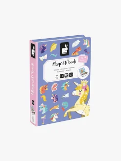 Bøger-Janod Magneti'Book Enhjørning Magnetsæt 44 Stk. Flerfarvet