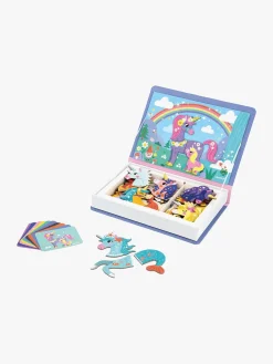 Bøger-Janod Magneti'Book Enhjørning Magnetsæt 44 Stk. Flerfarvet