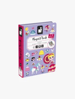 Bøger-Janod Magneti'Book Princesses Magnetsæt 55 Stk. Flerfarvet