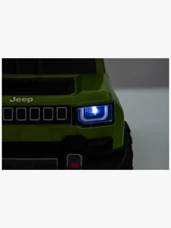 Elbiler & -Køretøjer-Jeep Recon Quad Elbil, Grøn