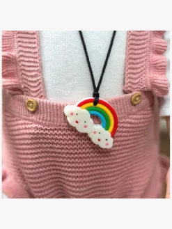 Spil & Puslespil-Jellystone Designs Bidelegetøj Soft Regnbue