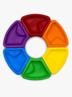 Babylegetøj-Jellystone Designs Farvehjul Bidering, Rainbow