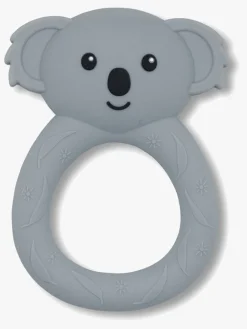 Babylegetøj-Jellystone Designs  Koala Bidering Silikone, Eucalyptus Grå/Flerfarvet