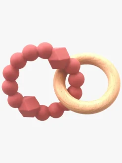 Babylegetøj-Jellystone Designs Moon Bidering, Dusty Pink Flerfarvet