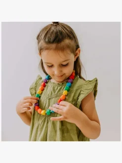 Spil & Puslespil-Jellystone Designs Prinsessen På Ærten Bidelegetøj Medium Regnbue Flerfarvet