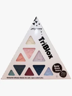 Babylegetøj-Jellystone Designs Tælleklods, Natur Flerfarvet