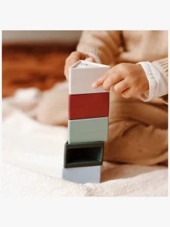 Babylegetøj-Jellystone Designs Tælleklods, Natur Flerfarvet