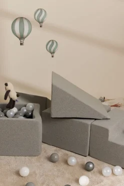 Boldbassiner-JLY Aktivitetsklodser & Boldbassin, Grey