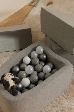 Boldbassiner-JLY Aktivitetsklodser & Boldbassin, Grey