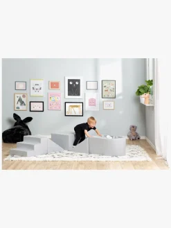 Boldbassiner-JLY Aktivitetsklodser & Boldbassin, Grey