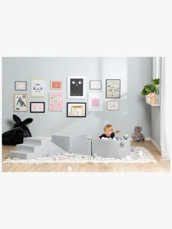 Boldbassiner-JLY Aktivitetsklodser & Boldbassin, Grey