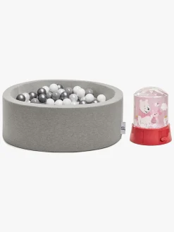 Boldbassiner-JLY Boldbassin og Peter Plys Projektor, Grey/Rose