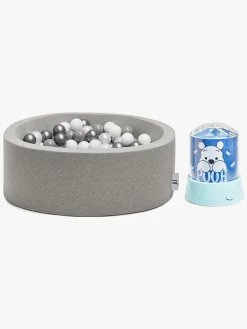 Boldbassiner-JLY Boldbassin og Peter Plys Projektor, Grey/Blue