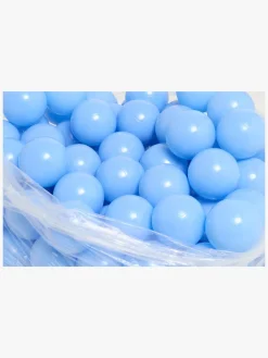 Boldbassiner-JLY Bolde til Boldbassin 100 Stk., Blå Blå