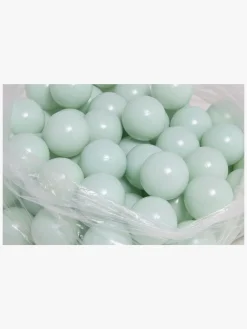 Boldbassiner-JLY Bolde til Boldbassin 100 Stk., Grøn Grøn