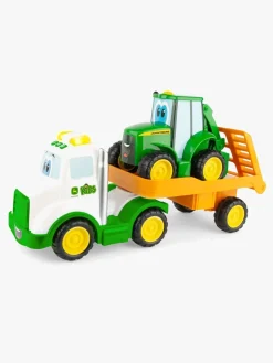 Legetøjsbiler & -Fartøjer-JohnDeere John Deere Transportsæt Farmin' Friends