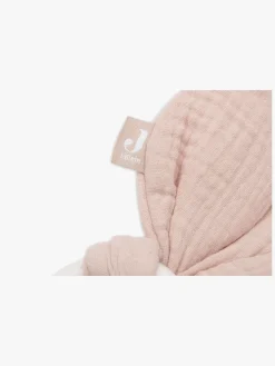 Babylegetøj-Jollein Bunny Ears Bidering, Wild Rose Lyserød