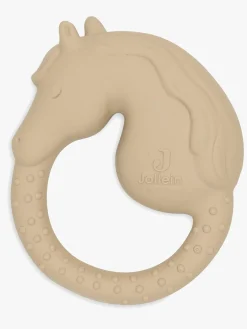 Babylegetøj-Jollein Gummi Bidelegetøj, Nostalgic Ride Beige