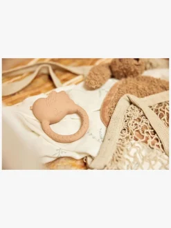 Babylegetøj-Jollein Gummi Bidelegetøj, Lovely Birds Beige