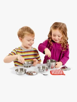 Rolleleg-JuniorHome Junior Home Legesæt Gryder & Pander 10 Dele