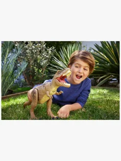 Legetøjsfigurer-JurassicWorld Jurassic World All Out Attack T-Rex