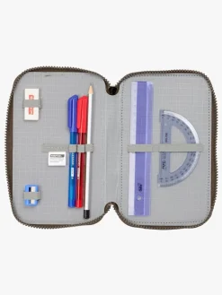 Kreativt Legetøj-JurassicWorld Jurassic World Penalhus med 3 Rum, Sandfarvet