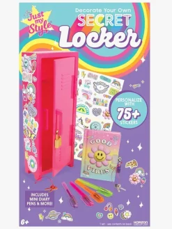 Kreativt Legetøj-JustMyStyle Just My Style Dekorer Selv Opbevaringsskab med Klistermærker