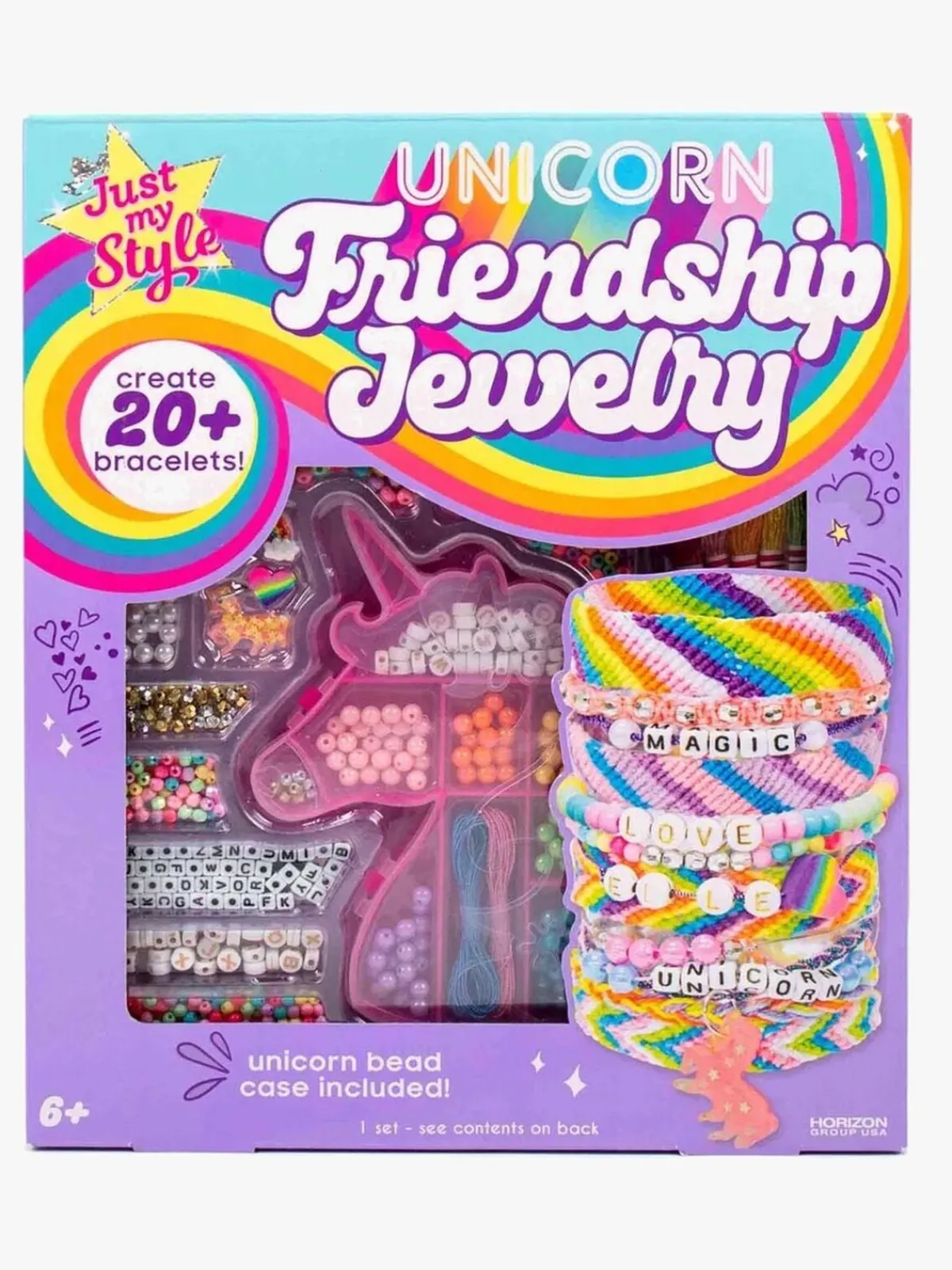 Kreativt Legetøj-JustMyStyle Just My Style Unicorn Friendship Smykker
