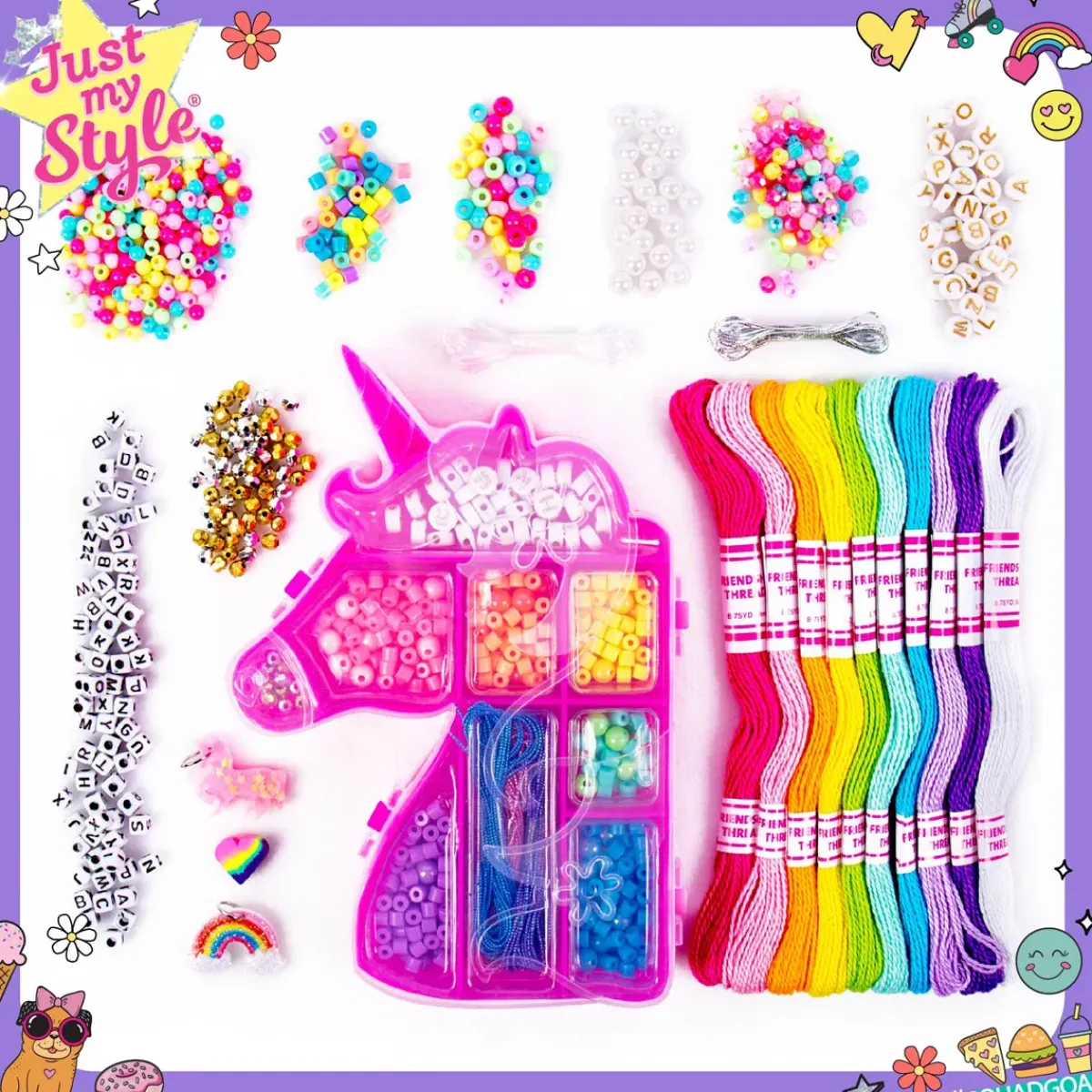 Kreativt Legetøj-JustMyStyle Just My Style Unicorn Friendship Smykker