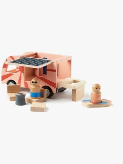 Legetøjsbiler & -Fartøjer-KidsConcept Kids Concept Aiden Autocamper Surf