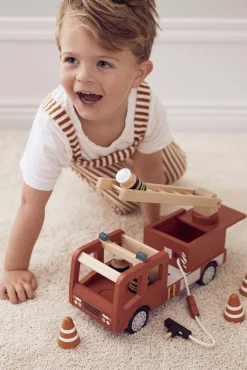 Legetøjsbiler & -Fartøjer-KidsConcept Kids Concept Aiden Brandbil