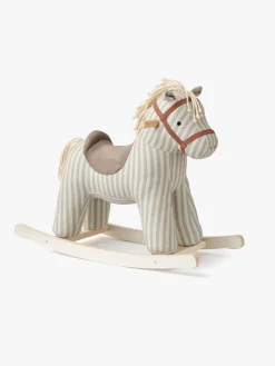 Gyngeheste & -Dyr-KidsConcept Kid's Concept Aiden Gyngehest Sam Blå/Hvid