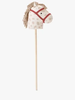 Dukker & Bamser-KidsConcept Kid's Concept Aiden Kæphest Dotty Hvid