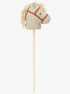 Dukker & Bamser-KidsConcept Kid's Concept Aiden Kæphest Sam Blå/Hvid