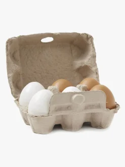 Rolleleg-KidsConcept Kids Concept Bistro Æg 6-pak, Natur