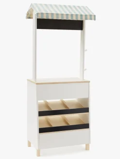 Rolleleg-KidsConcept Kids Concept Bistro Markedsbod, Hvid/Multi