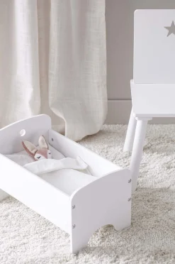 Dukker & Bamser-KidsConcept Kids Concept Dukkeseng Inklusiv Sengesæt, Hvid