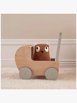 Dukker & Bamser-KidsConcept Kids Concept Dukkevogn Natur