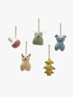 Babylegetøj-KidsConcept Kids Concept EDVIN Aktivitetstæppefigurer Skov, Multi