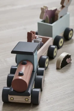 Legetøjsbiler & -Fartøjer-KidsConcept Kids Concept  Edvin Dyretog