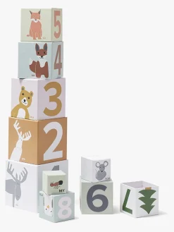 Babylegetøj-KidsConcept Kids Concept Edvin Kuber af Pap