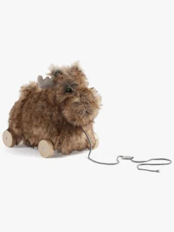 Trælegetøj-KidsConcept Kids Concept Edvin Trækdyr Elg, Brun