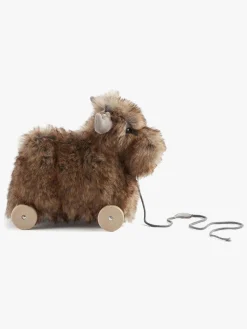 Trælegetøj-KidsConcept Kids Concept Edvin Trækdyr Elg, Brun