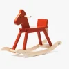 Gyngeheste & -Dyr-KidsConcept Kids Concept Gyngehest Carl Larsson, Rødorange