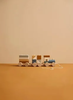 Babylegetøj-KidsConcept Kid's Concept Klodstog, Brun