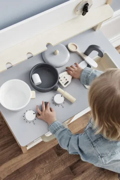 Rolleleg-KidsConcept Kid's Concept Legekøkken, Natur/Hvid