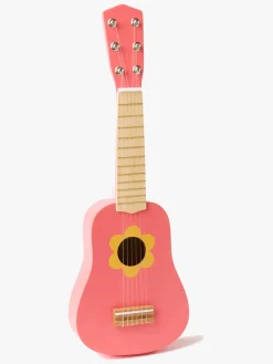 Musikinstrumenter-KidsConcept Kid's Concept Legetøjsguitar Blomst, Pink