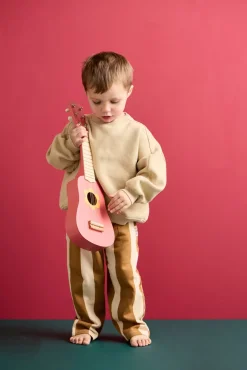 Musikinstrumenter-KidsConcept Kid's Concept Legetøjsguitar Blomst, Pink