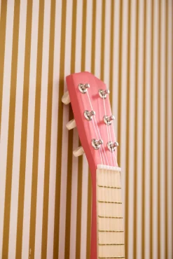 Musikinstrumenter-KidsConcept Kid's Concept Legetøjsguitar Blomst, Pink