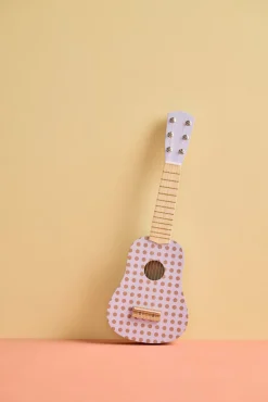 Musikinstrumenter-KidsConcept Kid's Concept Legetøjsguitar Prikket, Lilla